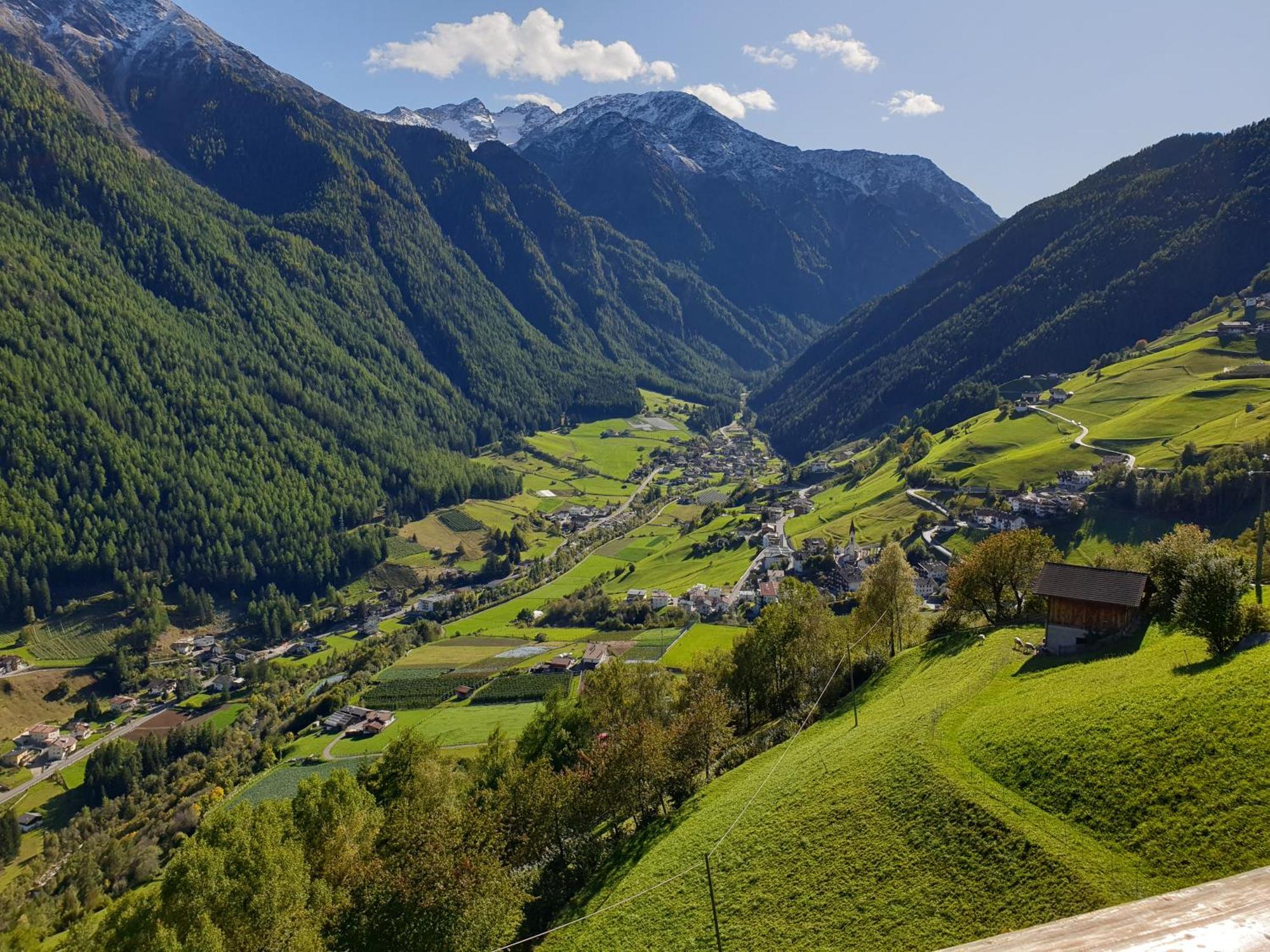 Alpenblick Lodge Tscholl Martell Exteriör bild