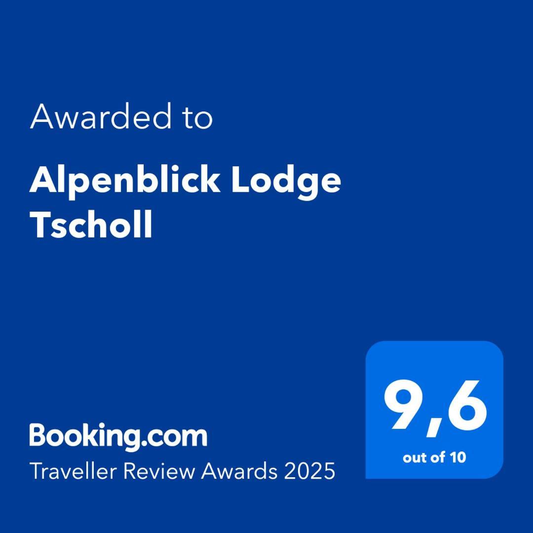 Alpenblick Lodge Tscholl Martell Exteriör bild